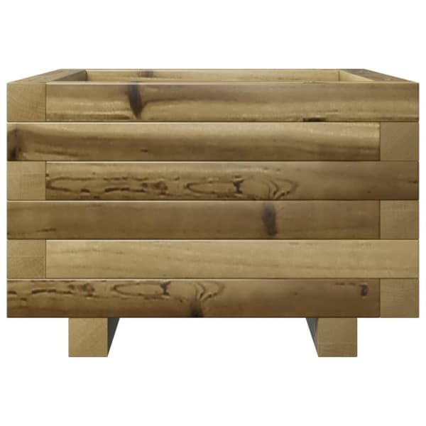 vidaXL plantekasse 40x40x26,5 cm imprægneret fyrretræ