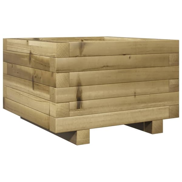 vidaXL plantekasse 40x40x26,5 cm imprægneret fyrretræ