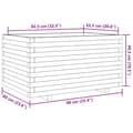 Miniatyrbilde 9 av 10: vidaXL Plantekasse 90x60x49,5 cm heltre furu