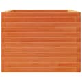 Miniatyrbilde 5 av 10: vidaXL Plantekasse voksbrun 60x60x45,5 cm heltre furu