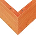 Miniatyrbilde 7 av 10: vidaXL Plantekasse voksbrun 60x60x45,5 cm heltre furu