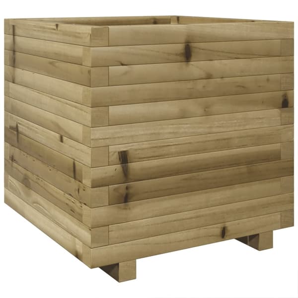 vidaXL Plantekasse 50x50x49,5 cm impregnert furu