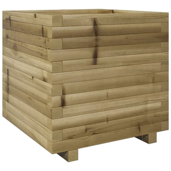 vidaXL Plantekasse 50x50x49,5 cm impregnert furu