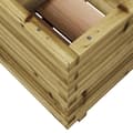 Miniatyrbilde 9 av 11: vidaXL Plantekasse 50x50x49,5 cm impregnert furu
