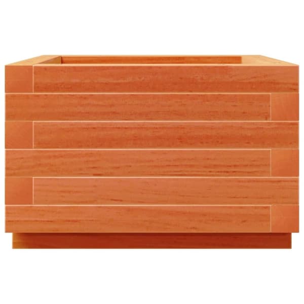vidaXL Plantekasse voksbrun 40x40x26,5 cm heltre furu