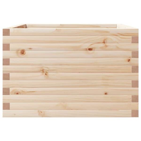 vidaXL Plantekasser 70x70x46 cm heltre furu