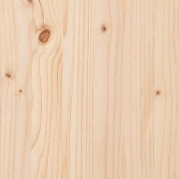 vidaXL plantekasse 70x70x46 cm massivt fyrretræ