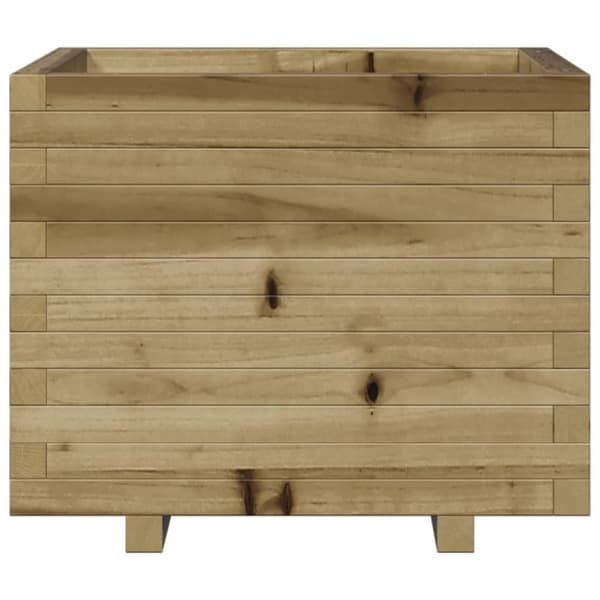vidaXL Plantekasse 60x60x49,5 cm impregnert furu