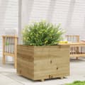 Miniatyrbilde 2 av 10: vidaXL Plantekasse 60x60x49,5 cm impregnert furu