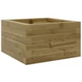 Miniatyrbilde 6 av 10: vidaXL Blomsterkasse 40x40x23 cm impregnert furu