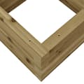 Miniatyrbilde 7 av 10: vidaXL Blomsterkasse 40x40x23 cm impregnert furu