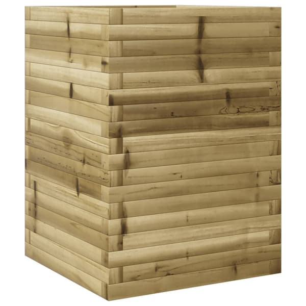 vidaXL Odlingslåda 50x50x68,5 cm impregnerat furu