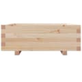 Miniatyrbilde 4 av 10: vidaXL Plantekasse 70x70x26,5 cm heltre furu