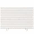 Miniatyrbilde 4 av 10: vidaXL Plantekasse hvit 70x40x49,5 cm heltre furu