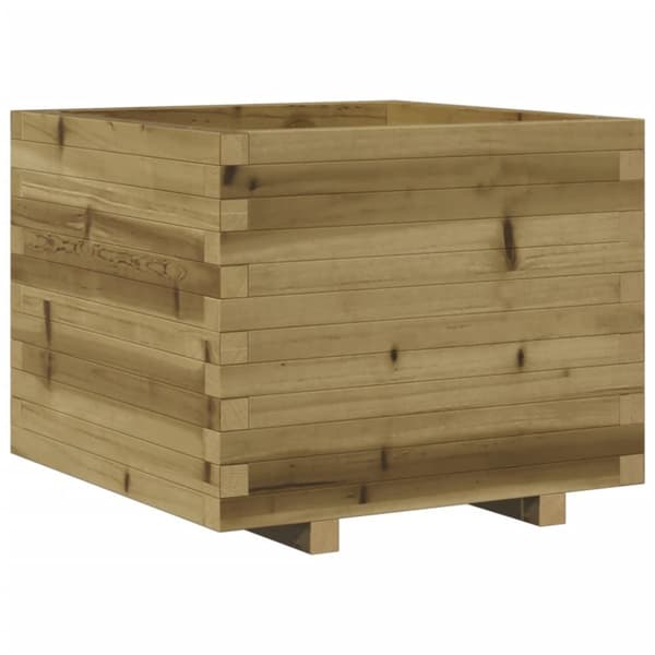 vidaXL Puutarhakukkalaatikko 60x60x49,5 cm kyllästetty mänty