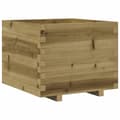 Pikkukuva 6 / 10: vidaXL Puutarhakukkalaatikko 60x60x49,5 cm kyllästetty mänty