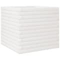 Miniatyrbilde 1 av 10: vidaXL Plantekasse hvit 50x50x45,5 cm heltre furu