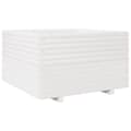Miniatyrbillede 3 af 11: vidaXL plantekasse 80x80x49,5 cm massivt fyrretræ hvid