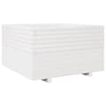 Miniatyrbillede 8 af 11: vidaXL plantekasse 80x80x49,5 cm massivt fyrretræ hvid