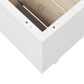 Miniatyrbillede 9 af 11: vidaXL plantekasse 80x80x49,5 cm massivt fyrretræ hvid