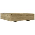 Miniatyrbilde 6 av 10: vidaXL Plantekasse 100x100x26,5 cm impregnert furu