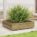 Miniatyrbilde 2 av 10: vidaXL Plantekasse 100x100x26,5 cm impregnert furu
