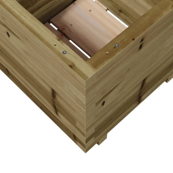 vidaXL plantekasse 50x50x49,5 cm imprægneret fyrretræ