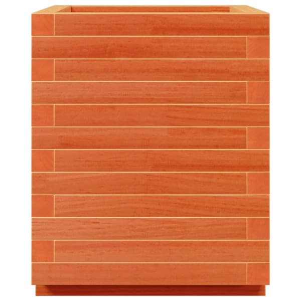 vidaXL Plantekasse voksbrun 40x40x49,5 cm heltre furu