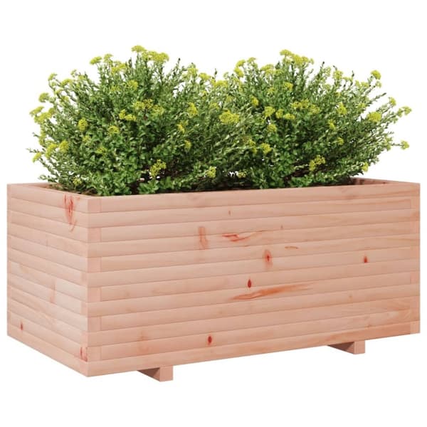 vidaXL Odlingslåda 110x60x49,5 cm massivt douglasträ