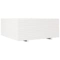 Miniatyrbillede 3 af 11: vidaXL plantekasse 110x110x49,5 cm massivt fyrretræ hvid