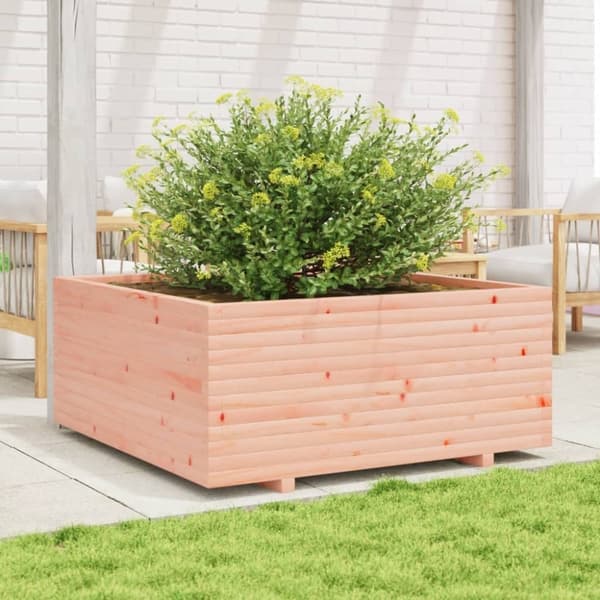 vidaXL plantekasse 110x110x49,5 cm massivt douglasgran