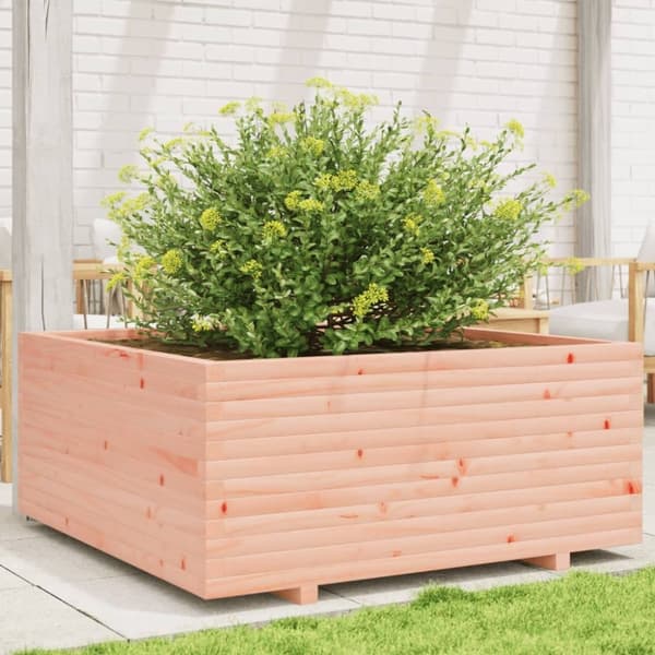 vidaXL plantekasse 110x110x49,5 cm massivt douglasgran