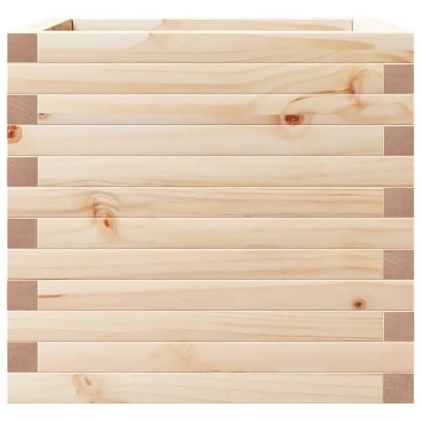 vidaXL Plantekasse 50x50x46 cm heltre furu