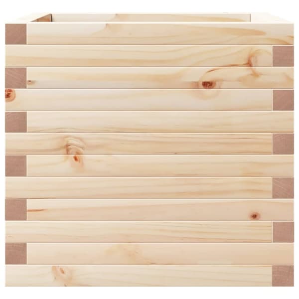 vidaXL Plantekasse 50x50x46 cm heltre furu
