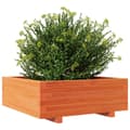Pikkukuva 3 / 10: vidaXL Kukkalaatikko vahanruskea 70x70x26,5 cm täysi mänty