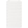 Miniatyrbilde 7 av 11: vidaXL Plantekasse hvit 90x40x68,5 cm heltre furu