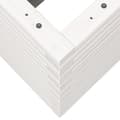 Miniatyrbilde 9 av 11: vidaXL Plantekasse hvit 90x40x68,5 cm heltre furu