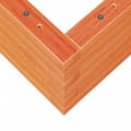 Miniatyrbilde 7 av 10: vidaXL Plantekasse voksbrun 110x60x23 cm heltre furu