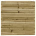 Miniatyrbilde 7 av 11: vidaXL Plantekasse 70x70x72,5 cm impregnert furu