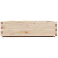 Miniatyrbilde 5 av 10: vidaXL Plantekasse 90x90x26,5 cm heltre furu