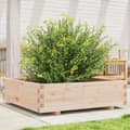 Miniatyrbilde 10 av 10: vidaXL Plantekasse 90x90x26,5 cm heltre furu