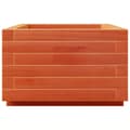Pikkukuva 5 / 10: vidaXL Kukkalaatikko vahanruskea 70x40x26,5 cm täysi mänty