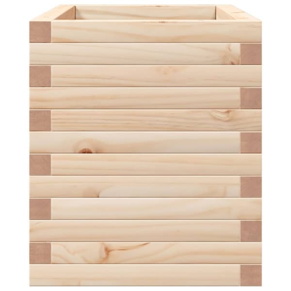 vidaXL Plantekasse 70x40x45,5 cm heltre furu