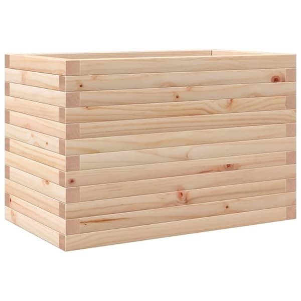 vidaXL Plantekasse 70x40x45,5 cm heltre furu
