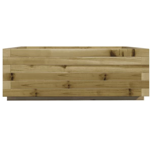 vidaXL Odlingslåda 70x70x26,5 cm impregnerat furu