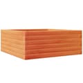Miniatyrbilde 1 av 10: vidaXL Plantekasse voksbrun 60x60x23 cm heltre furu