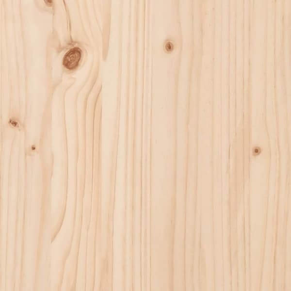 vidaXL Plantekasse 80x80x46 cm heltre furu
