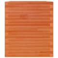 Miniatyrbilde 7 av 11: vidaXL Plantekasse voksbrun 60x60x68,5 cm heltre furu