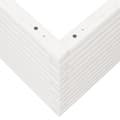 Miniatyrbilde 7 av 10: vidaXL Plantekasse hvit 60x60x45,5 cm heltre furu