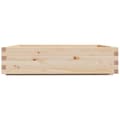 Miniatyrbilde 5 av 10: vidaXL Plantekasse 100x100x26,5 cm heltre furu